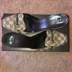 Authentic Gucci Mules
